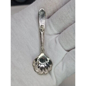 Vintage 925 Sterling Silver Brooch/Pin Clamp Shaped Spoon